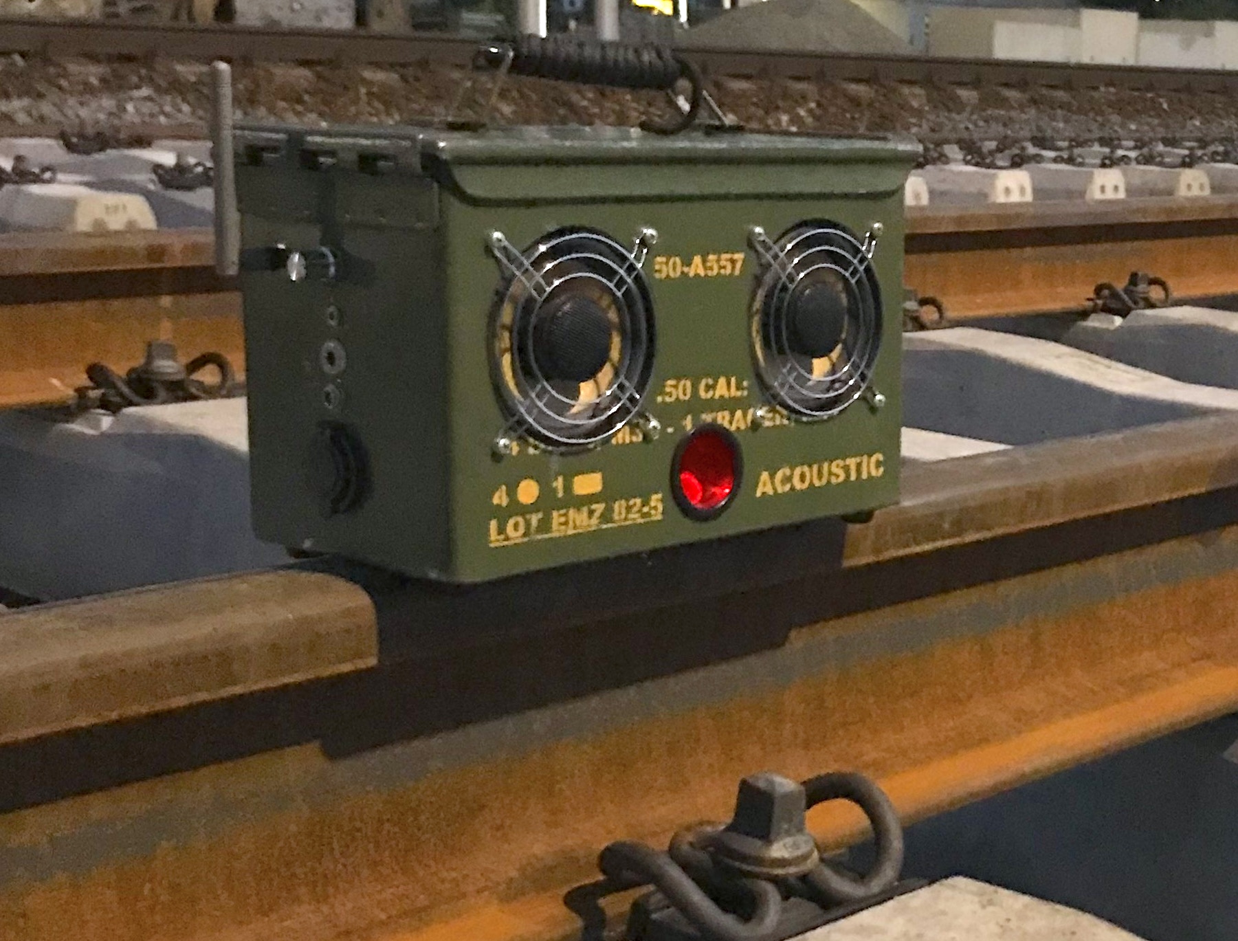 Finished A-BOX portable boombox speaker