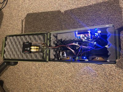 A-BOX internal assembly