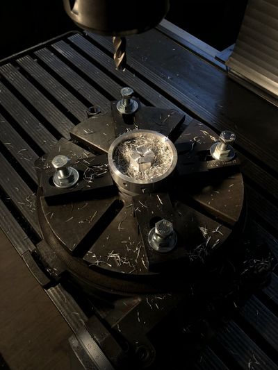 Hex component machining
