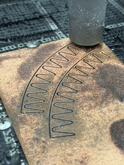 Machining with coolant
