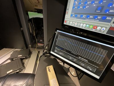 Sound measurement inside cockpit
