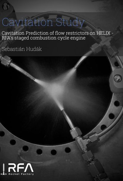 Cover of the bachelor thesis on orifice cavitation analysis