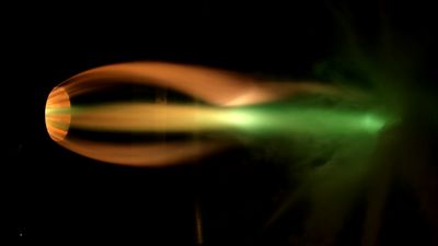 HELIX engine ignition during testing