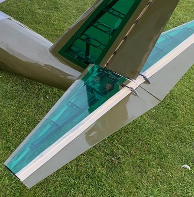Tail structure hardware detail