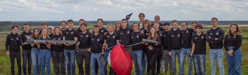AQUILO Student Rocket Team group photo
